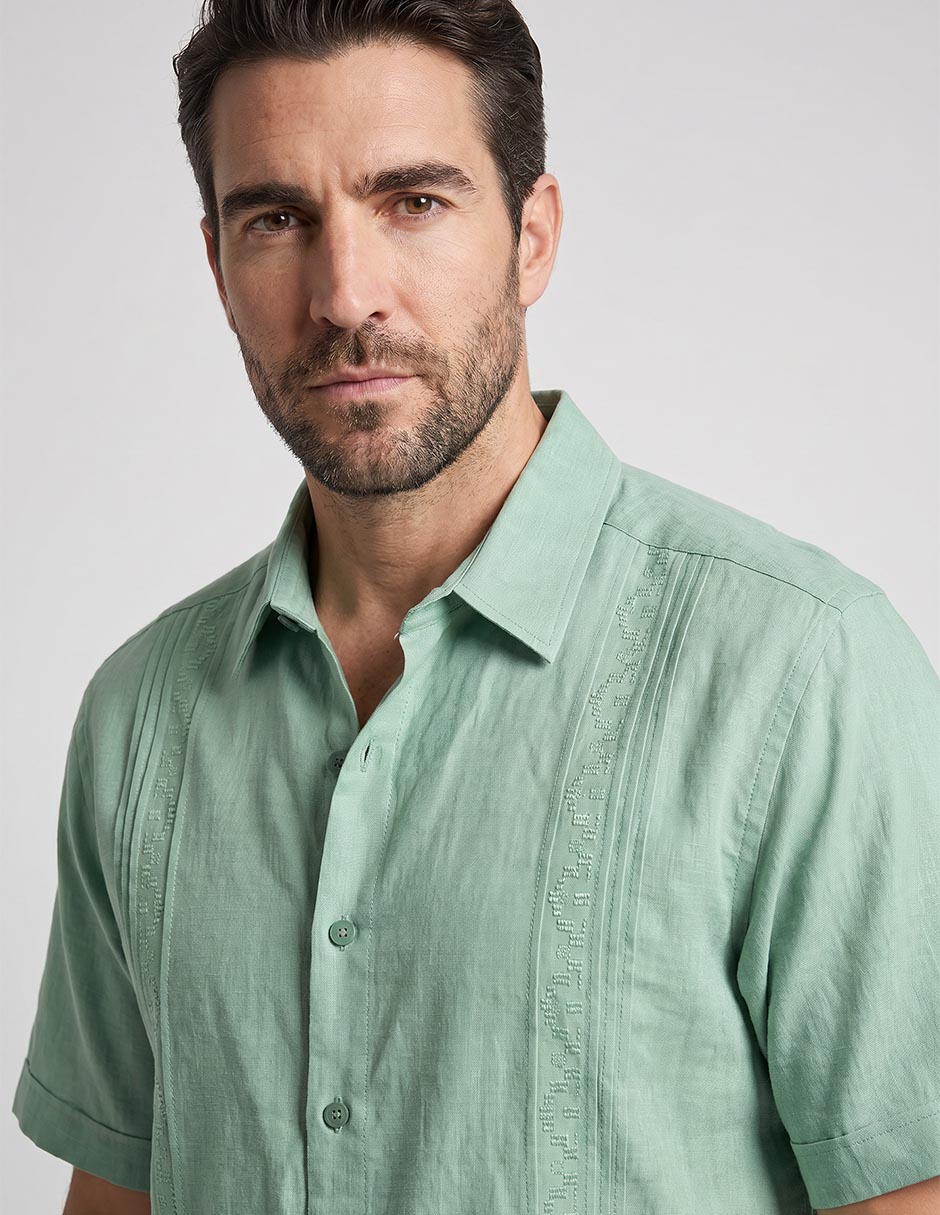 Guayabera Manga Corta Para