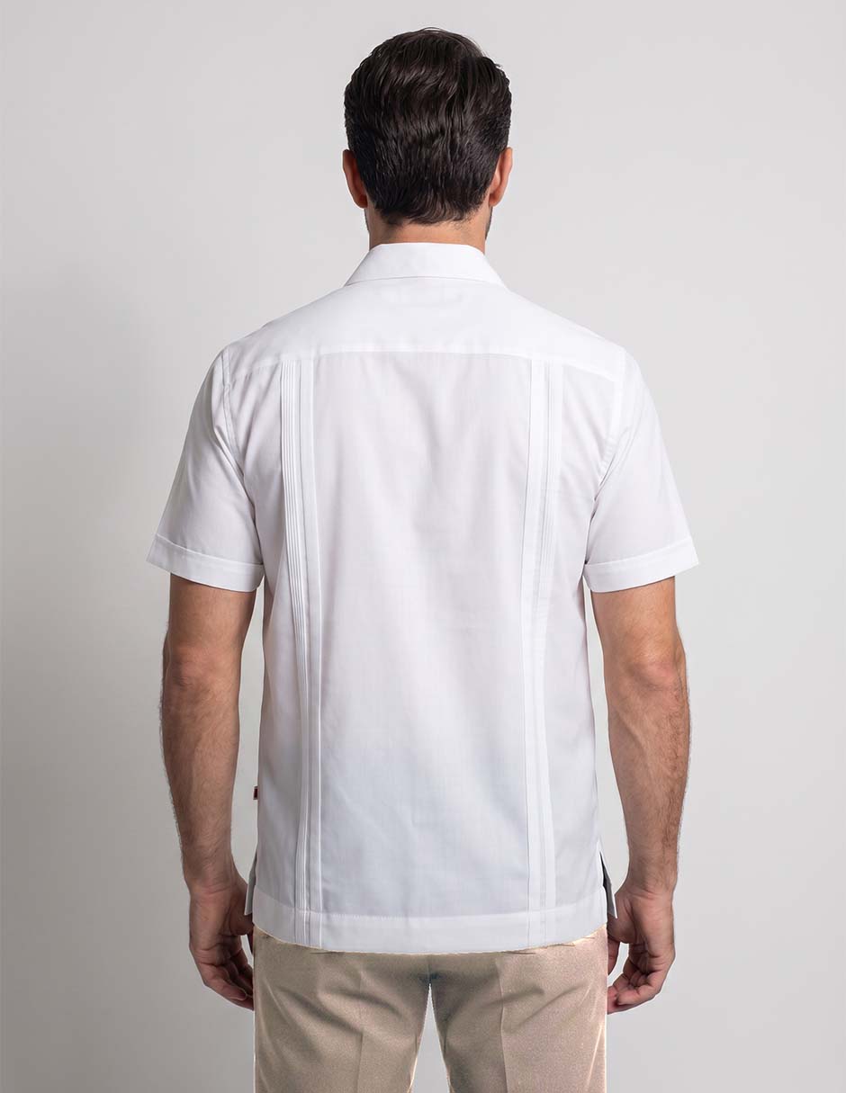 Guayabera manga corta para hombre 2
