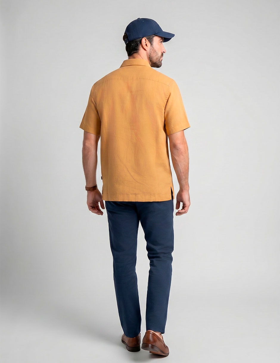 Guayabera Manga Corta Para 2