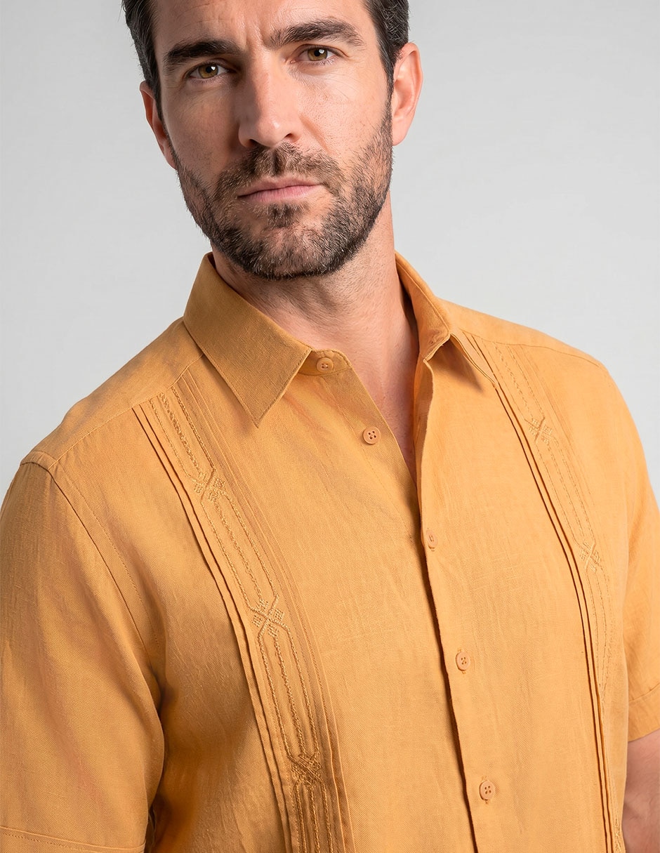 Guayabera Manga Corta Para 3