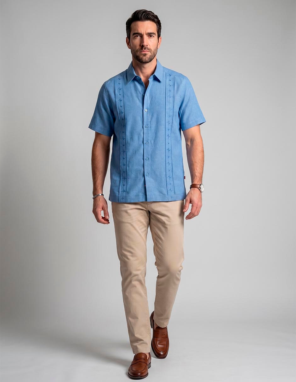 Guayabera Manga Corta Costavana Para