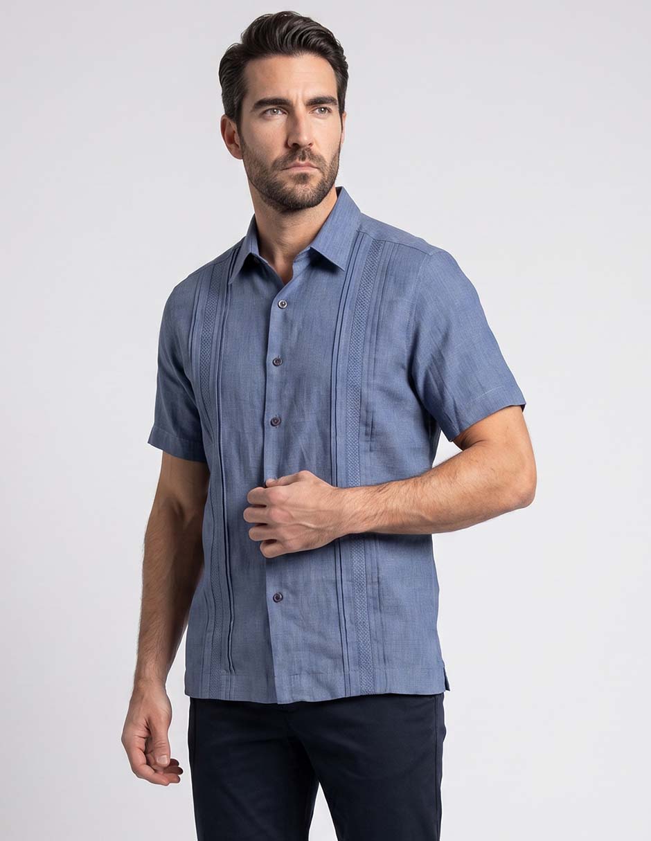 Guayabera manga corta para hombre Guayabera manga corta para hombre