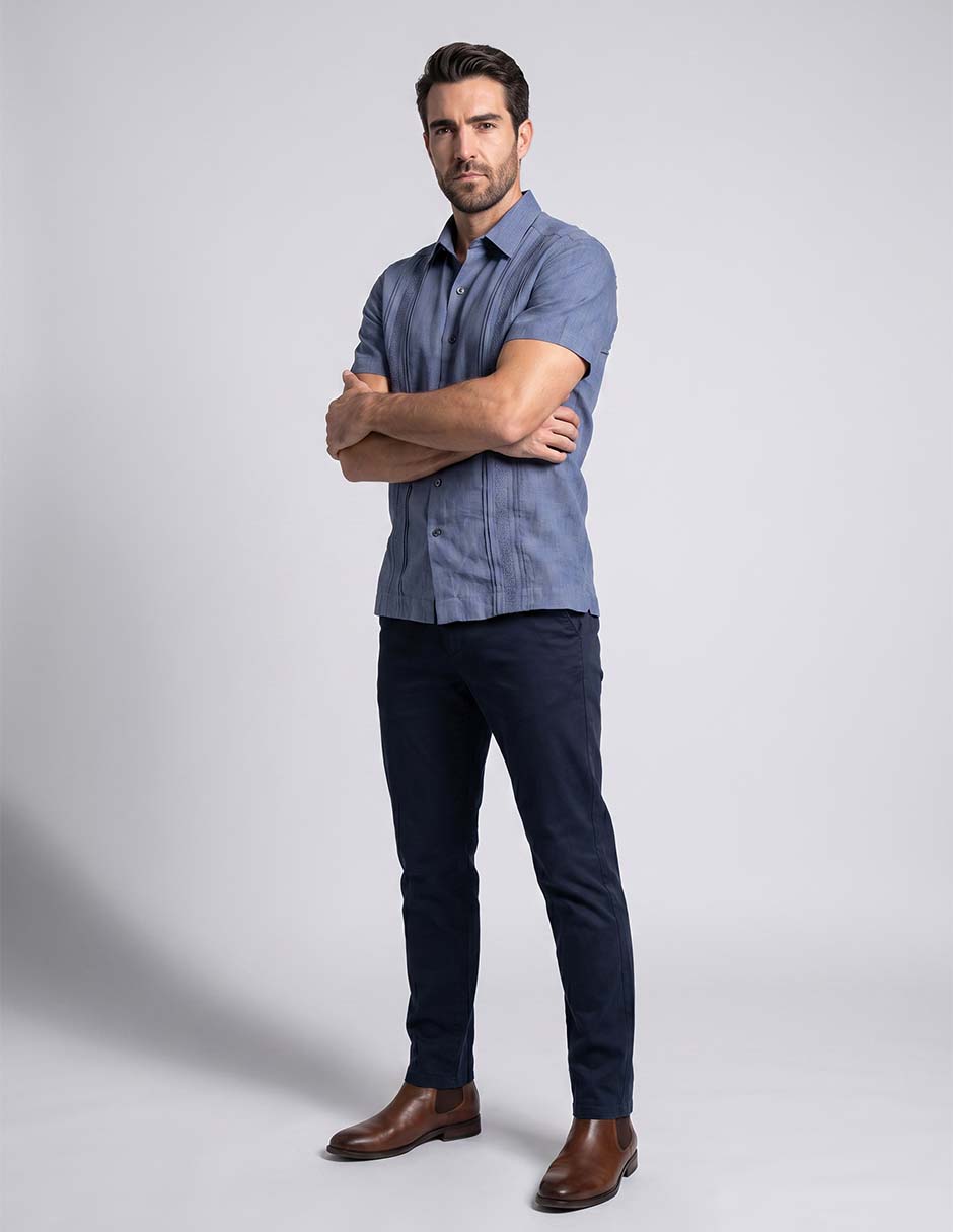 Guayabera manga corta Ábito para hombre