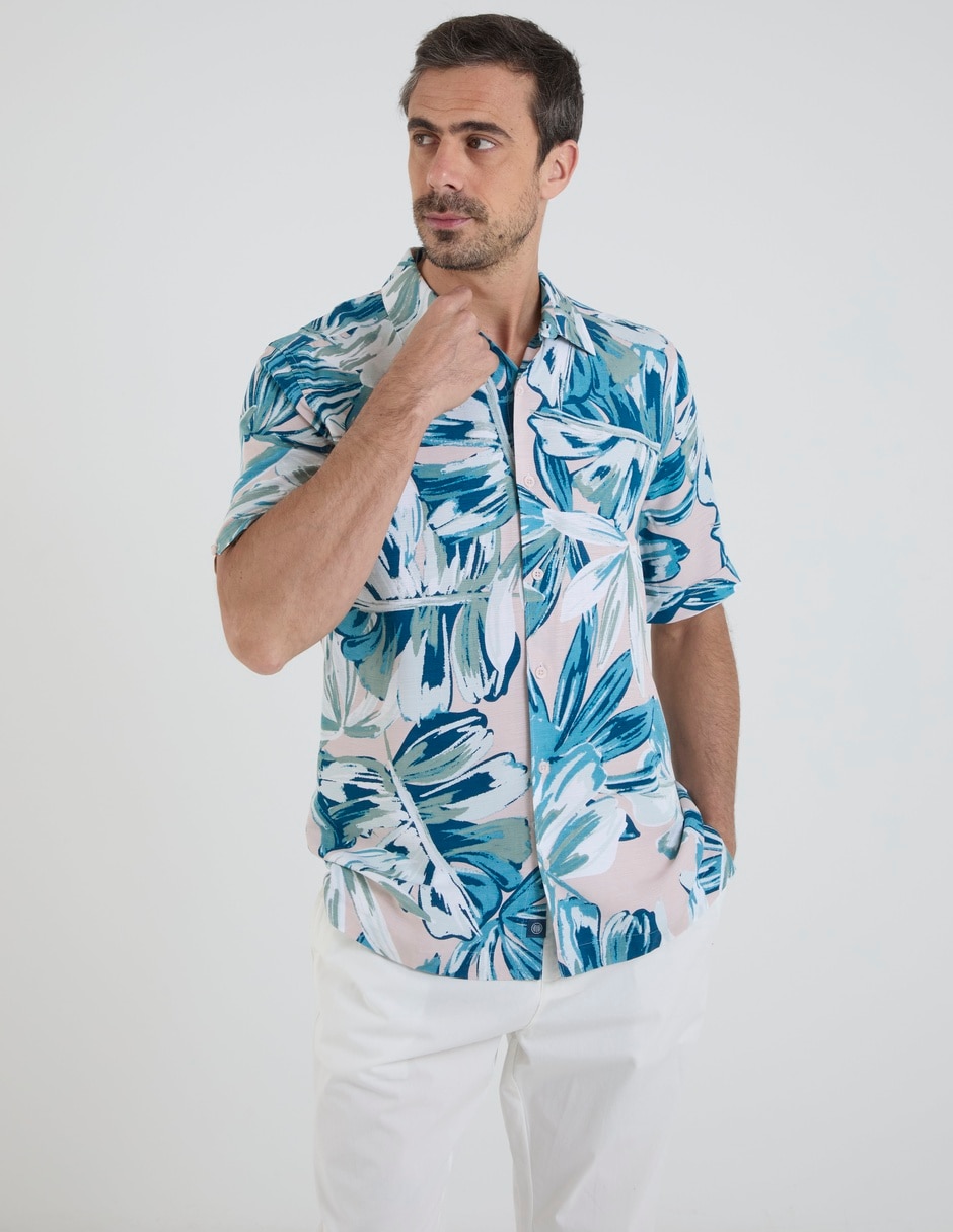 Camisa manga corta para hombre
