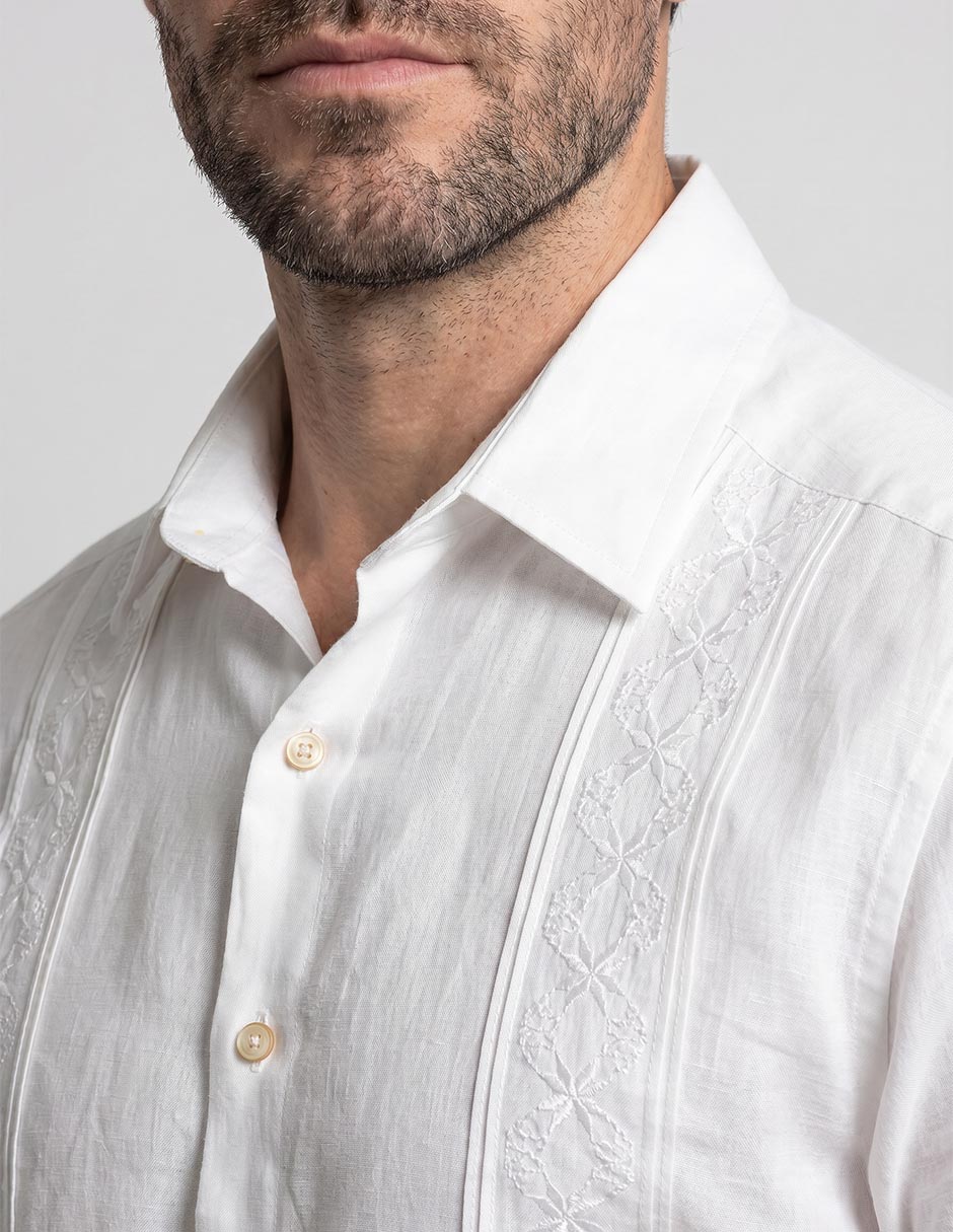 Guayabera Manga Corta Ábito Para