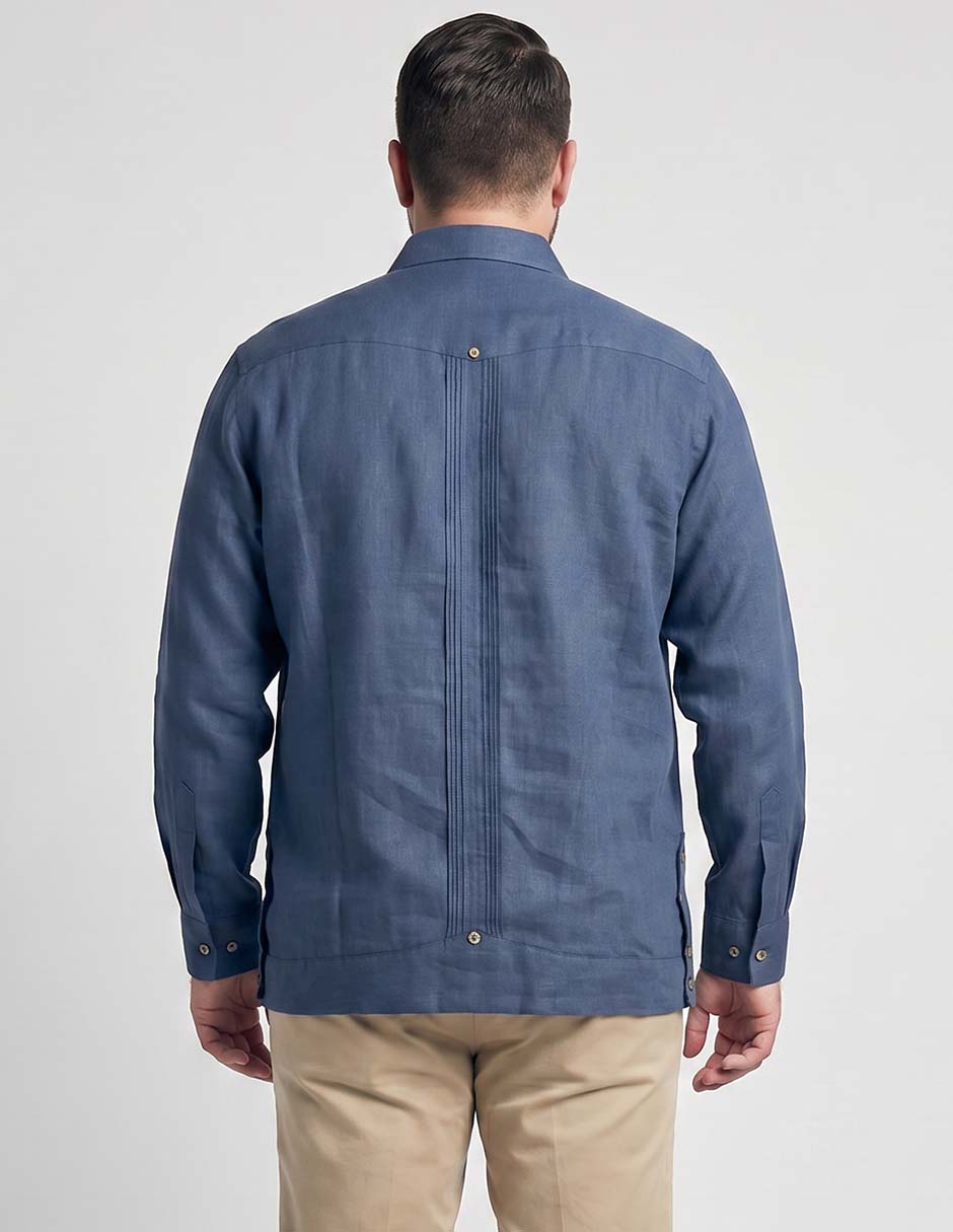Guayabera manga larga Ábito para hombre
