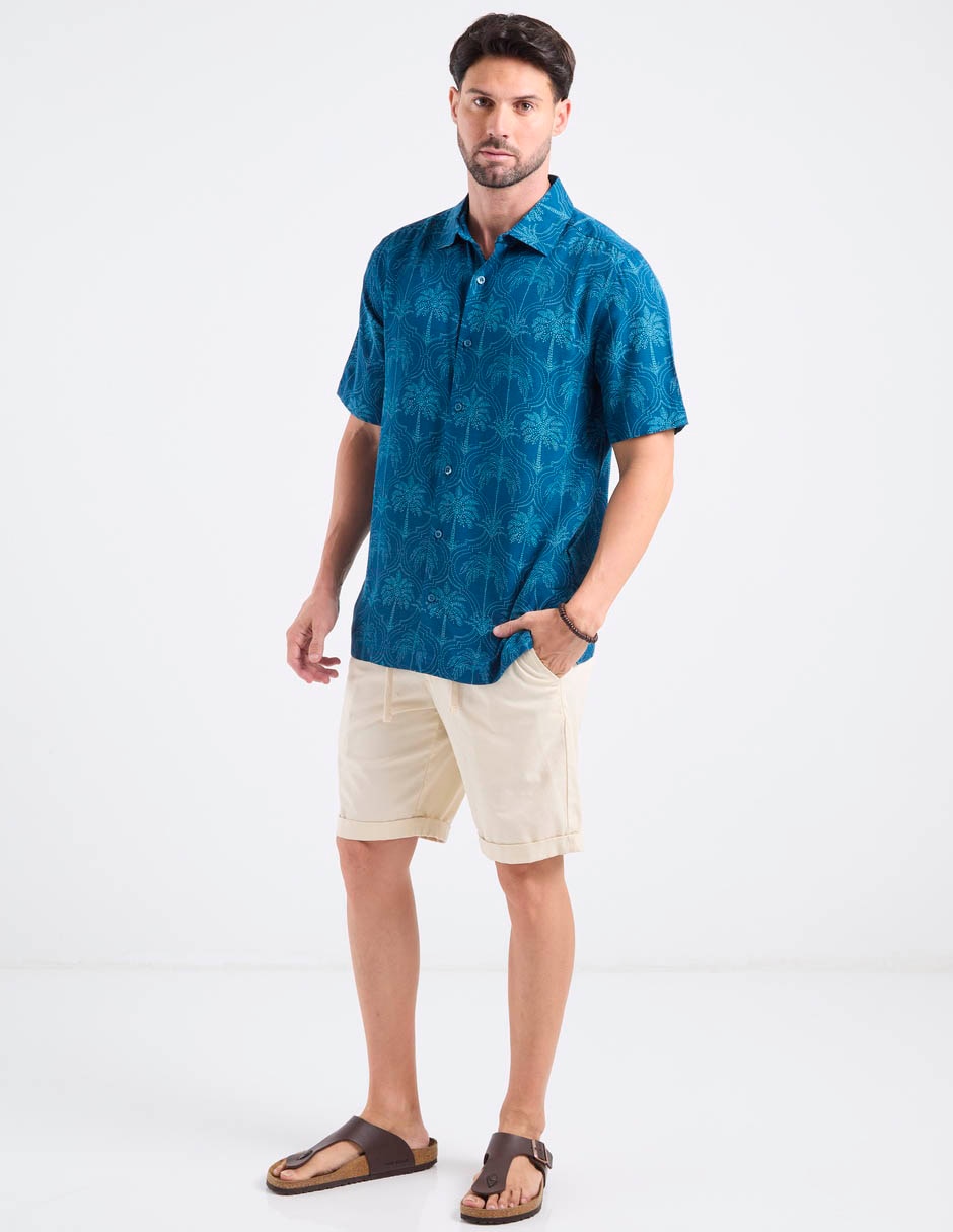 Camisa casual de manga corta para hombre 3