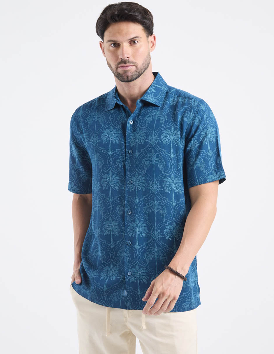 Camisa casual de manga corta para hombre Camisa casual de manga corta para hombre