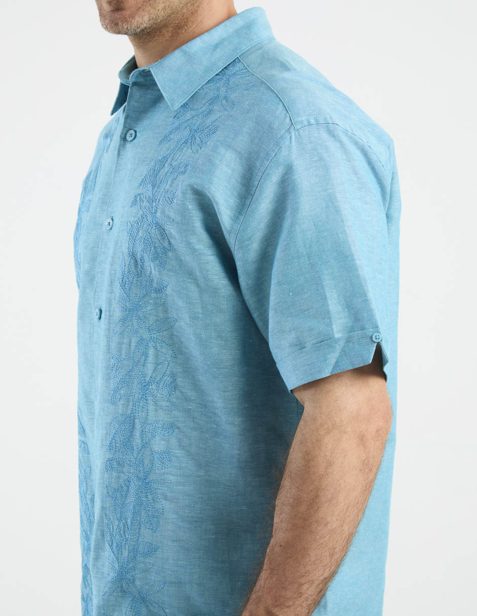 Camisa casual Cubavera manga corta para hombre
