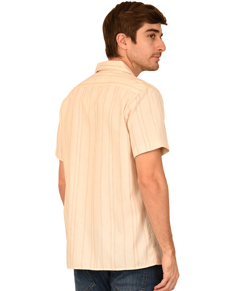 Camisa casual manga corta para hombre 3