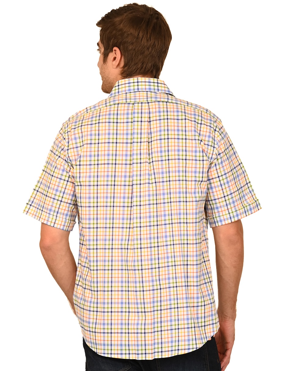 Camisa de algodón manga corta para hombre 3