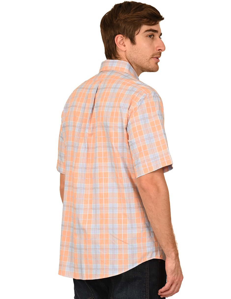 Camisa de algodón manga corta para hombre 3