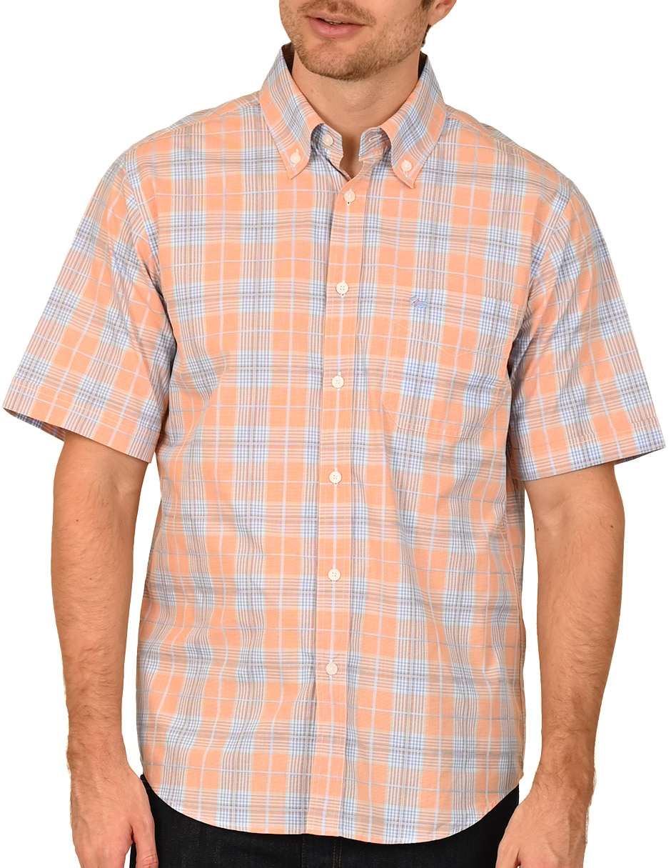 Camisa de algodón manga corta para hombre 2