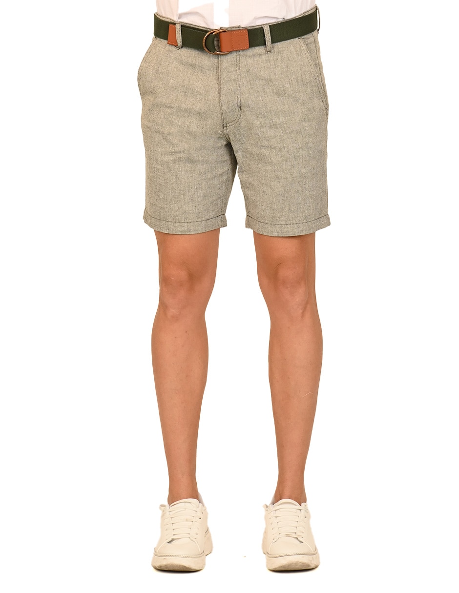 Bermuda de algodón para hombre