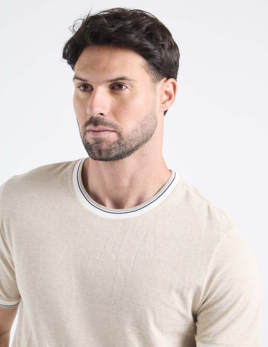 Playera Básicos manga corta para hombre