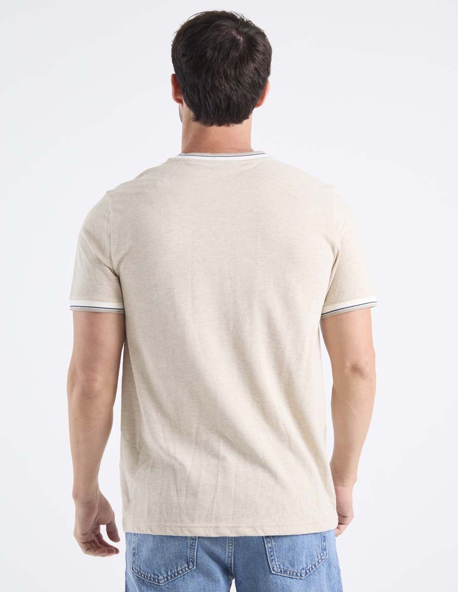 Playera Básicos manga corta para hombre 6