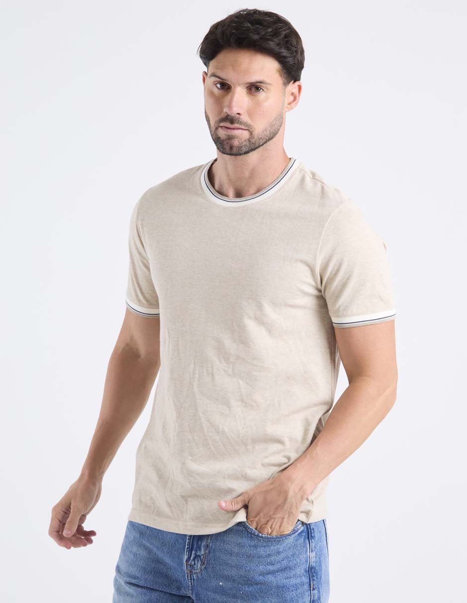 Playera Basicos manga corta para hombre 2