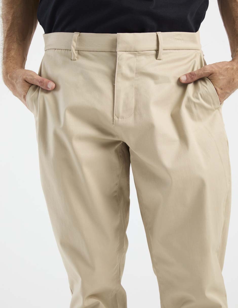 Pantalón chino straight de algodón para hombre 3