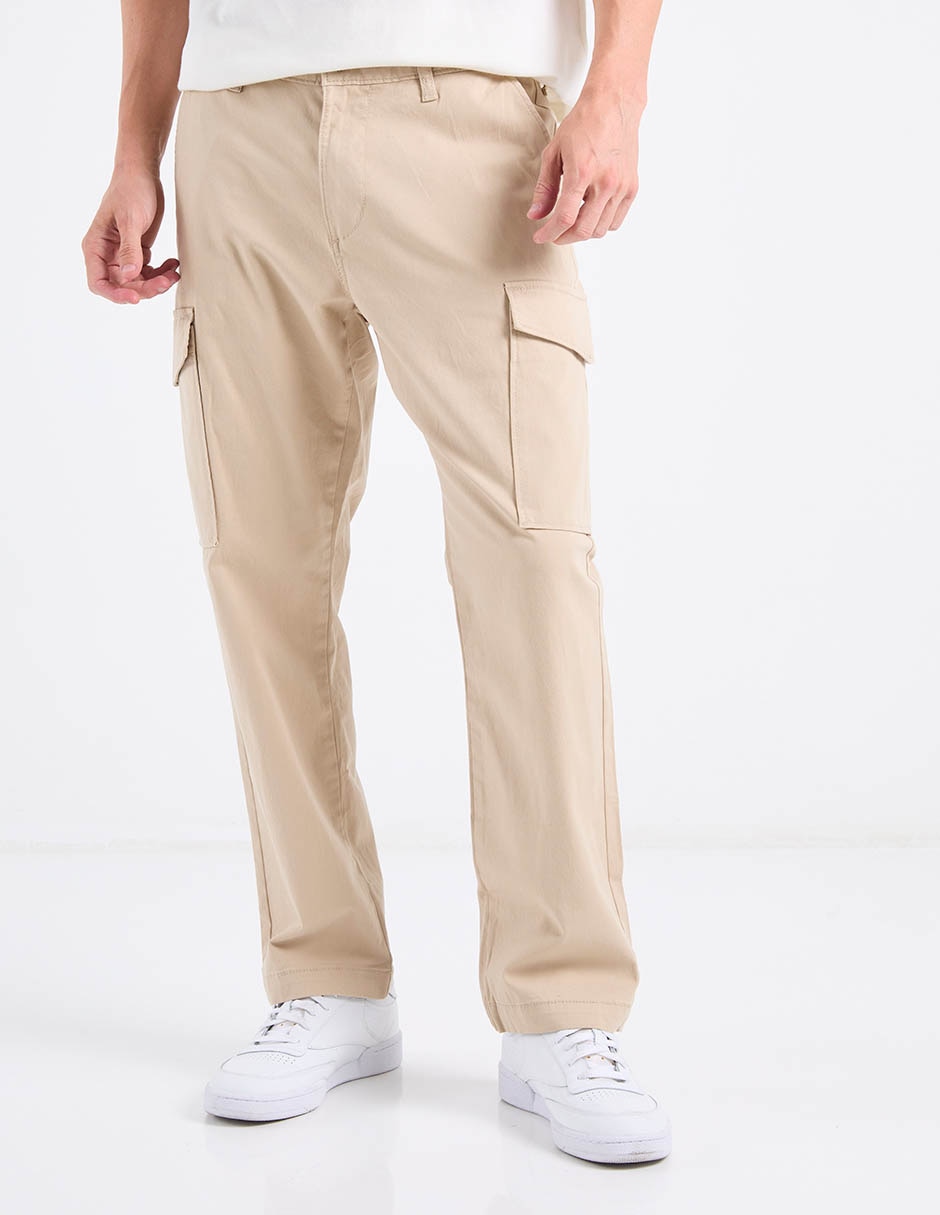 pantalón casual chino regular de algodón para hombre pantalón casual chino regular de algodón para hombre