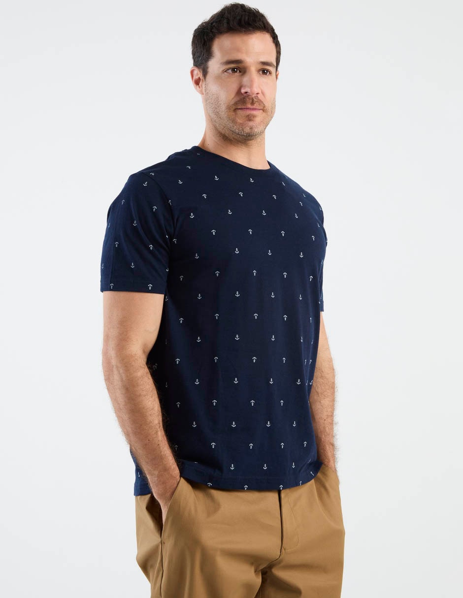 Playera cuello redondo para hombre 7