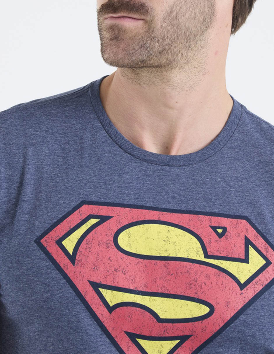 Playera dc cuello redondo para hombre 4