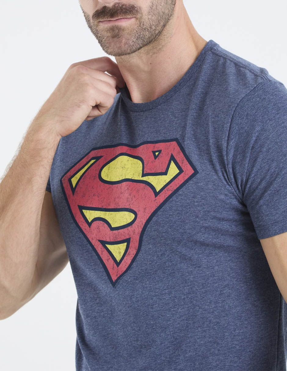 Playera dc cuello redondo para hombre 5