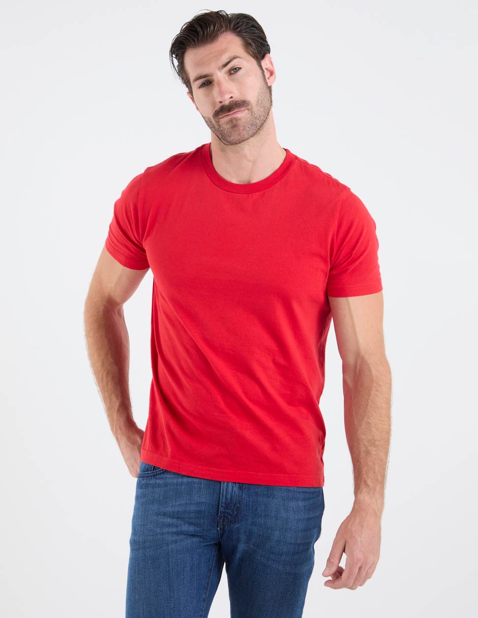 Playera cuello redondo para hombre