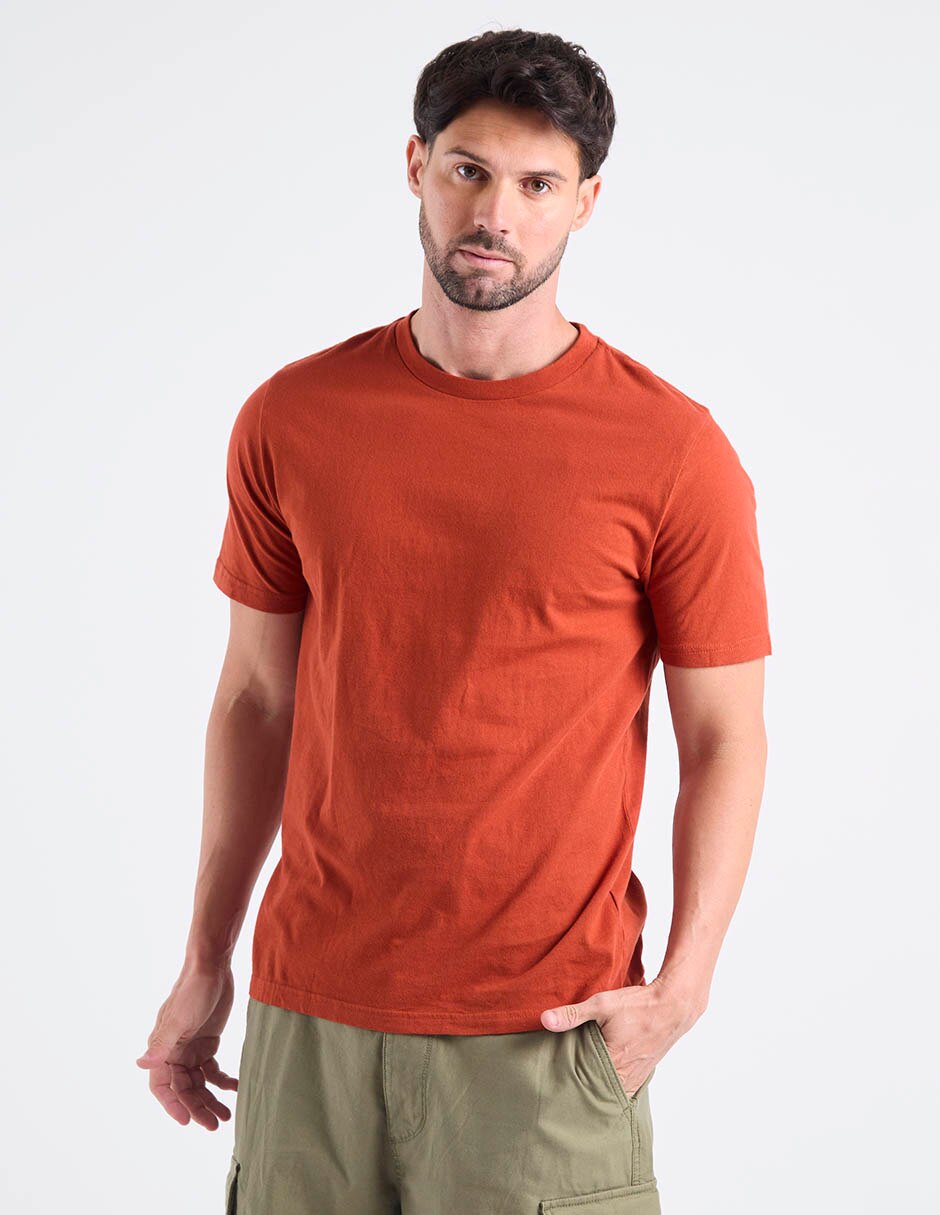 Playera manga corta para hombre