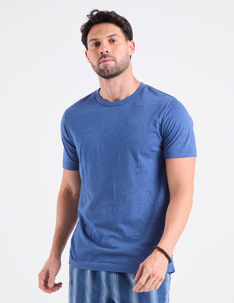 Playera Lisa Basicos manga regular para hombre Playera Lisa Basicos manga regular para hombre