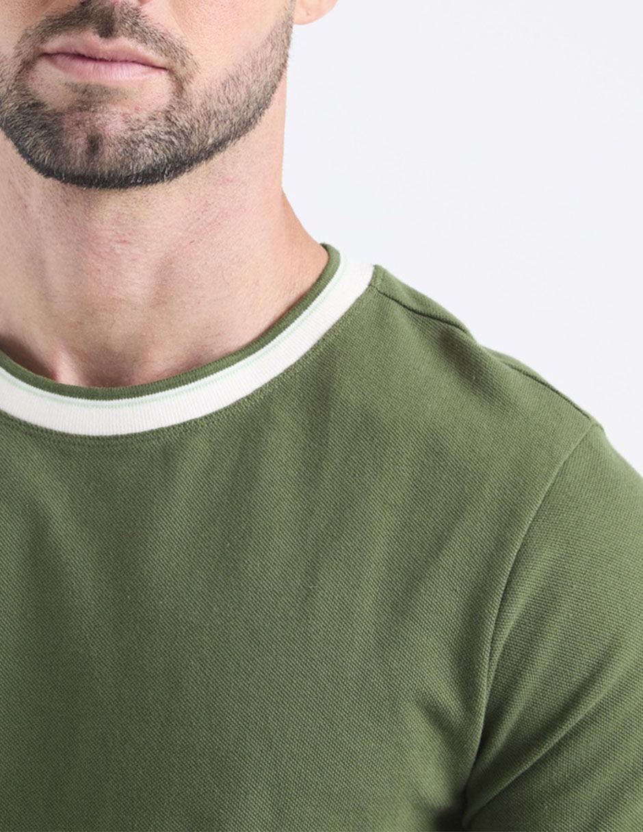 Payera cuello redondo para hombre 4