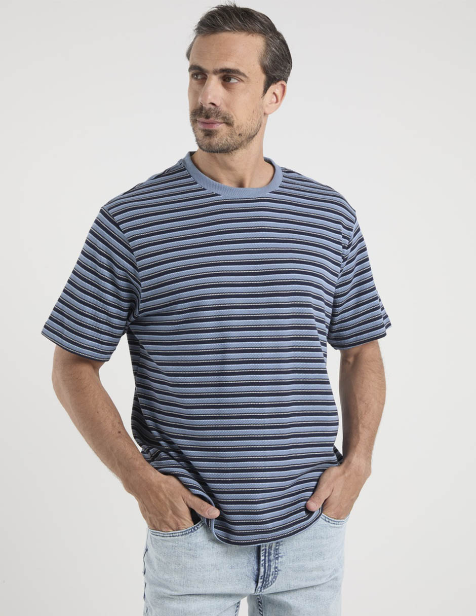 Playera cuello redondo para hombre
