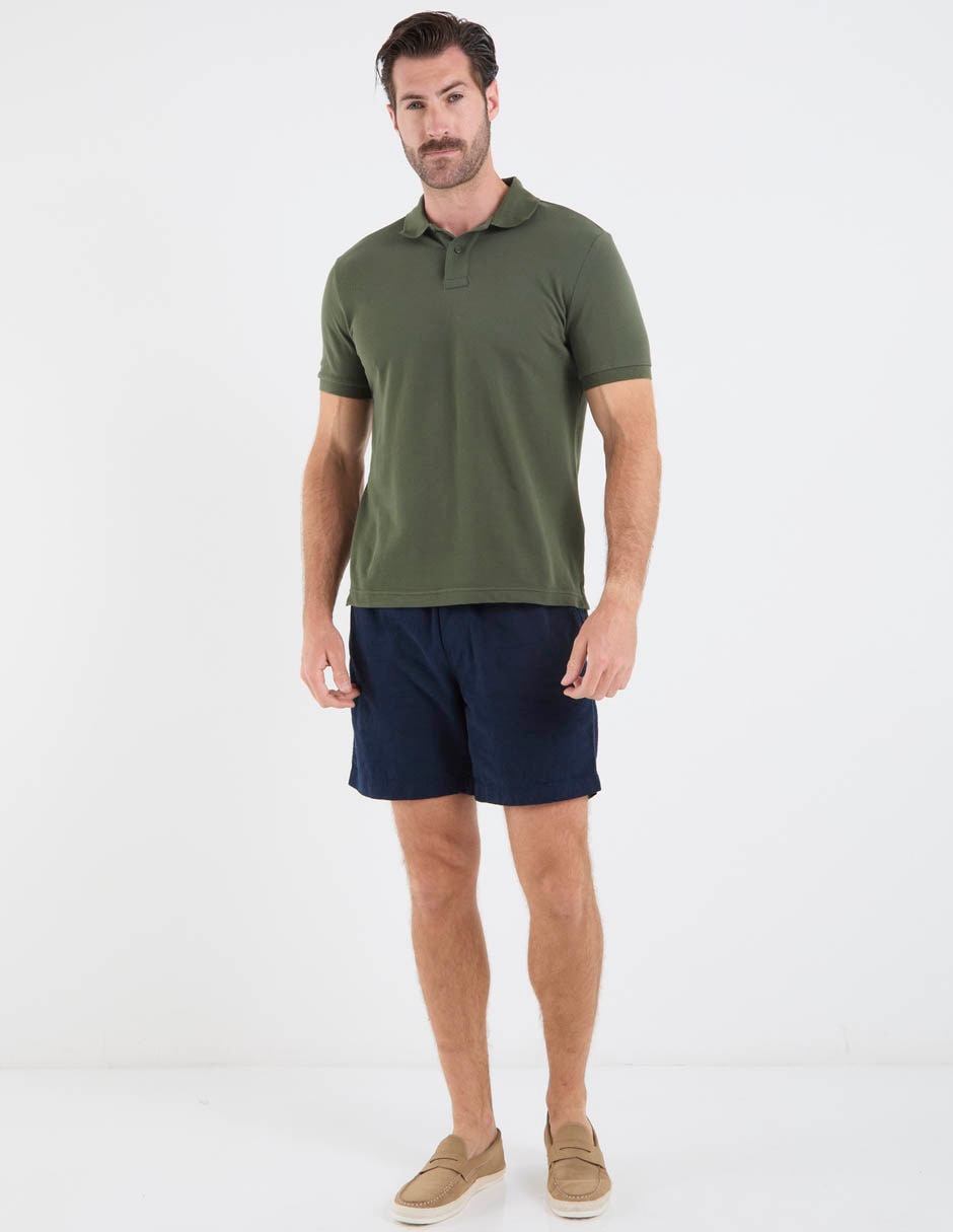 Bermuda de lino para hombre 2