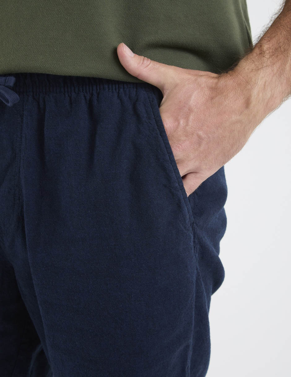 Bermuda de lino para hombre 4