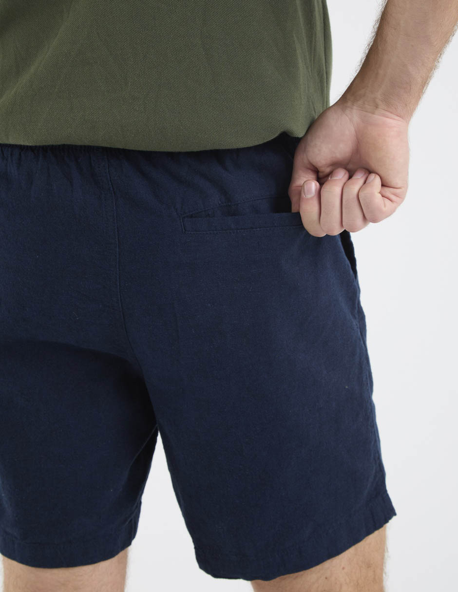 Bermuda de lino para hombre 5