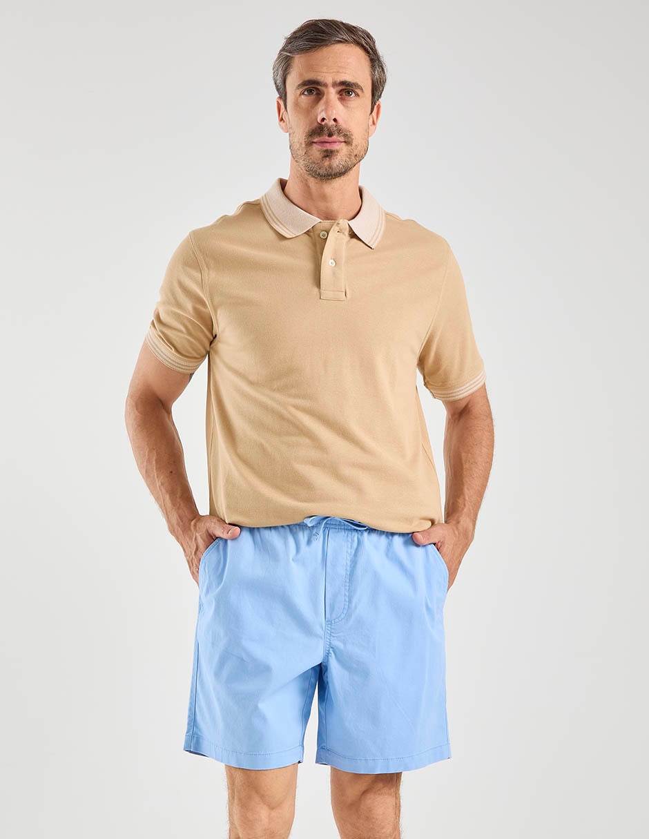 Bermuda de algodón para hombre