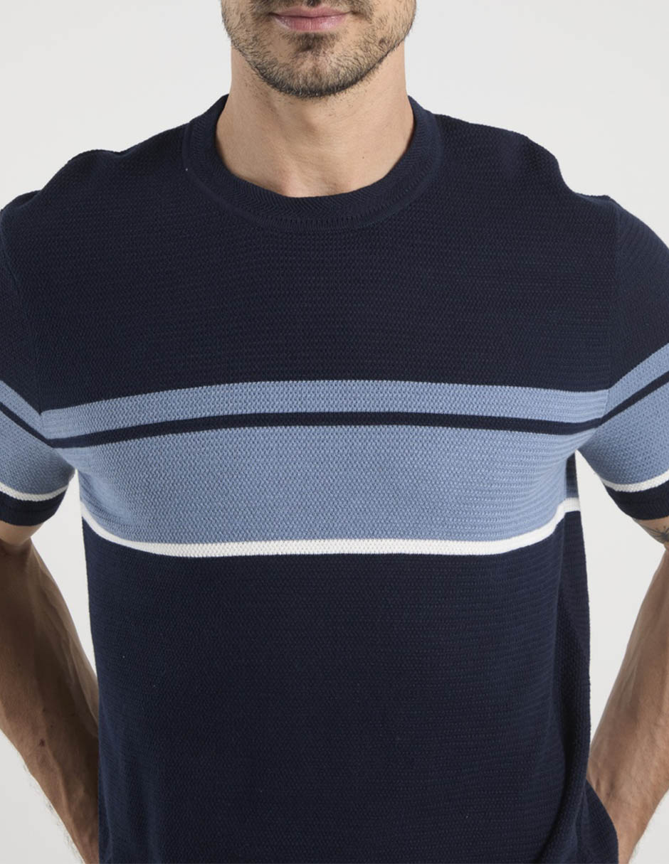 Playera cuello redondo para hombre 5