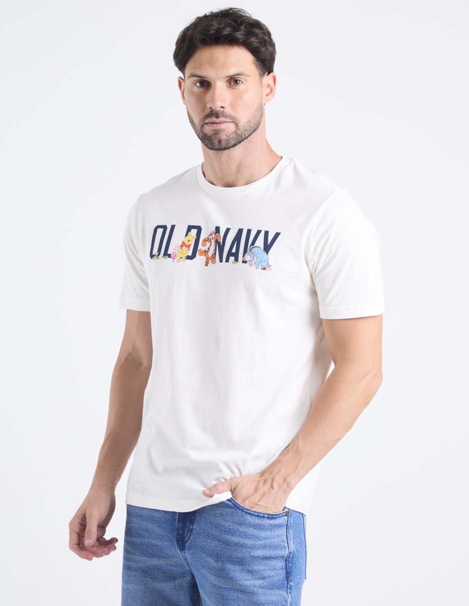 Playera cuello redondo para hombre