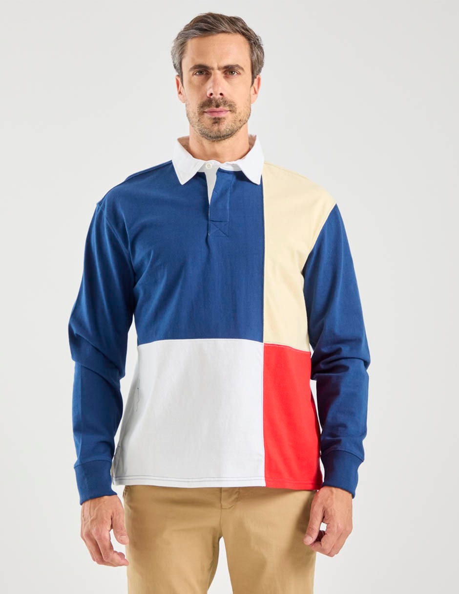 Playera tipo polo para hombre