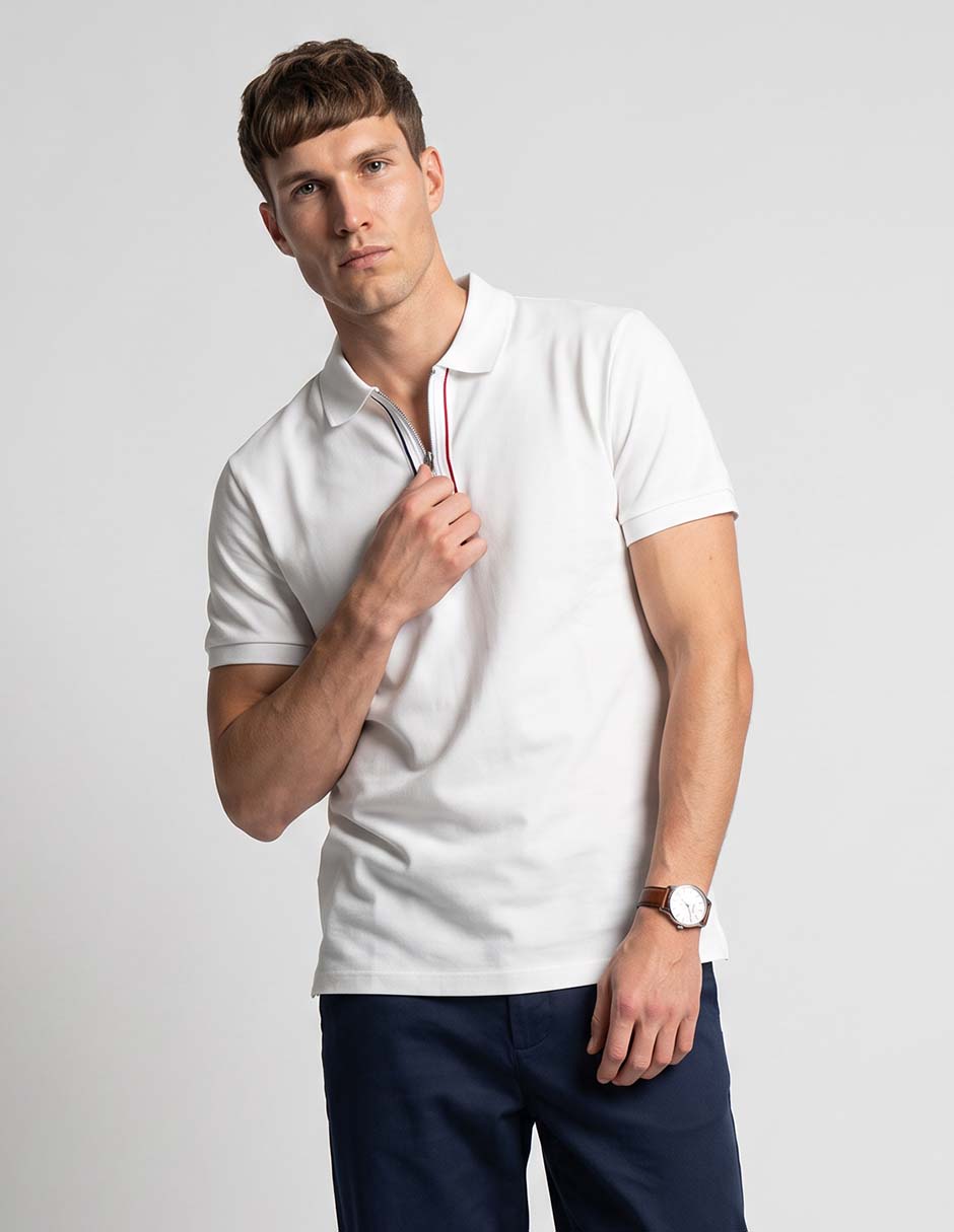 Playera tipo polo para hombre