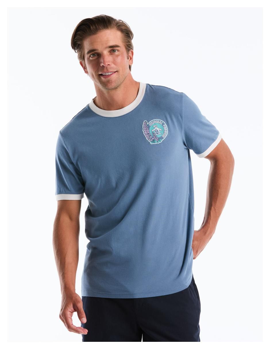 Playera cuello redondo para hombre