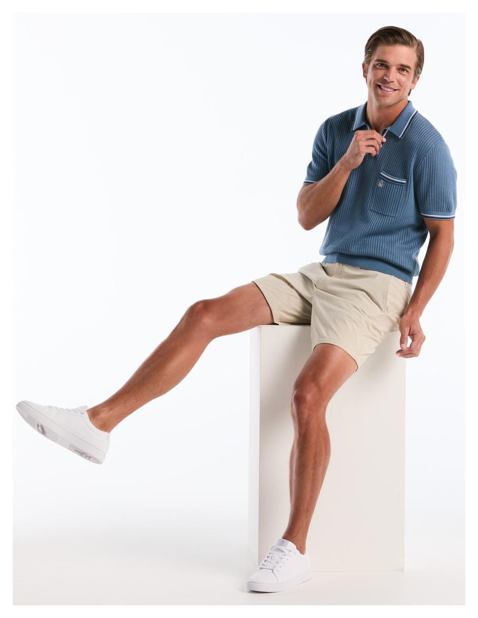 Playera tipo polo original penguin para hombre