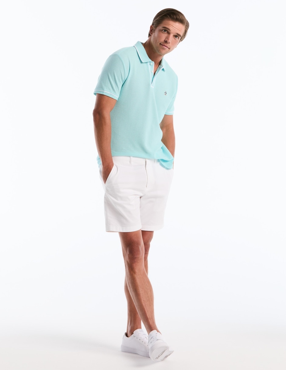 Playera tipo polo original penguin para hombre
