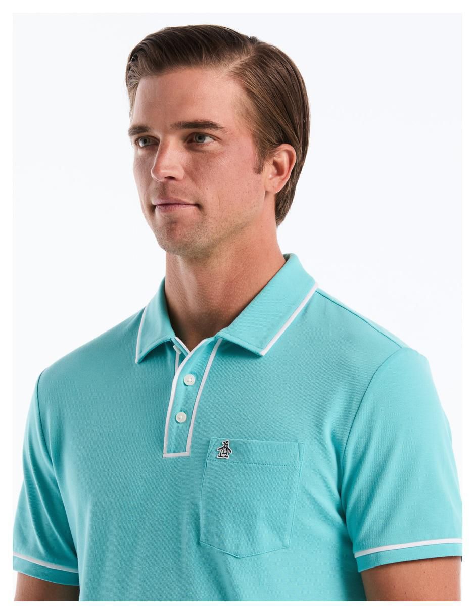 Playera tipo polo original penguin para hombre