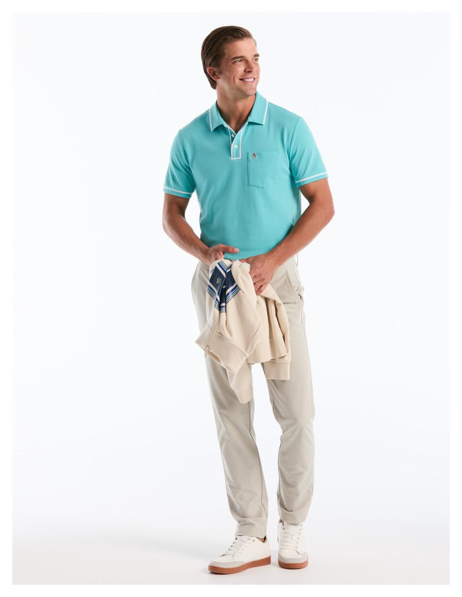 Playera tipo polo original penguin para hombre