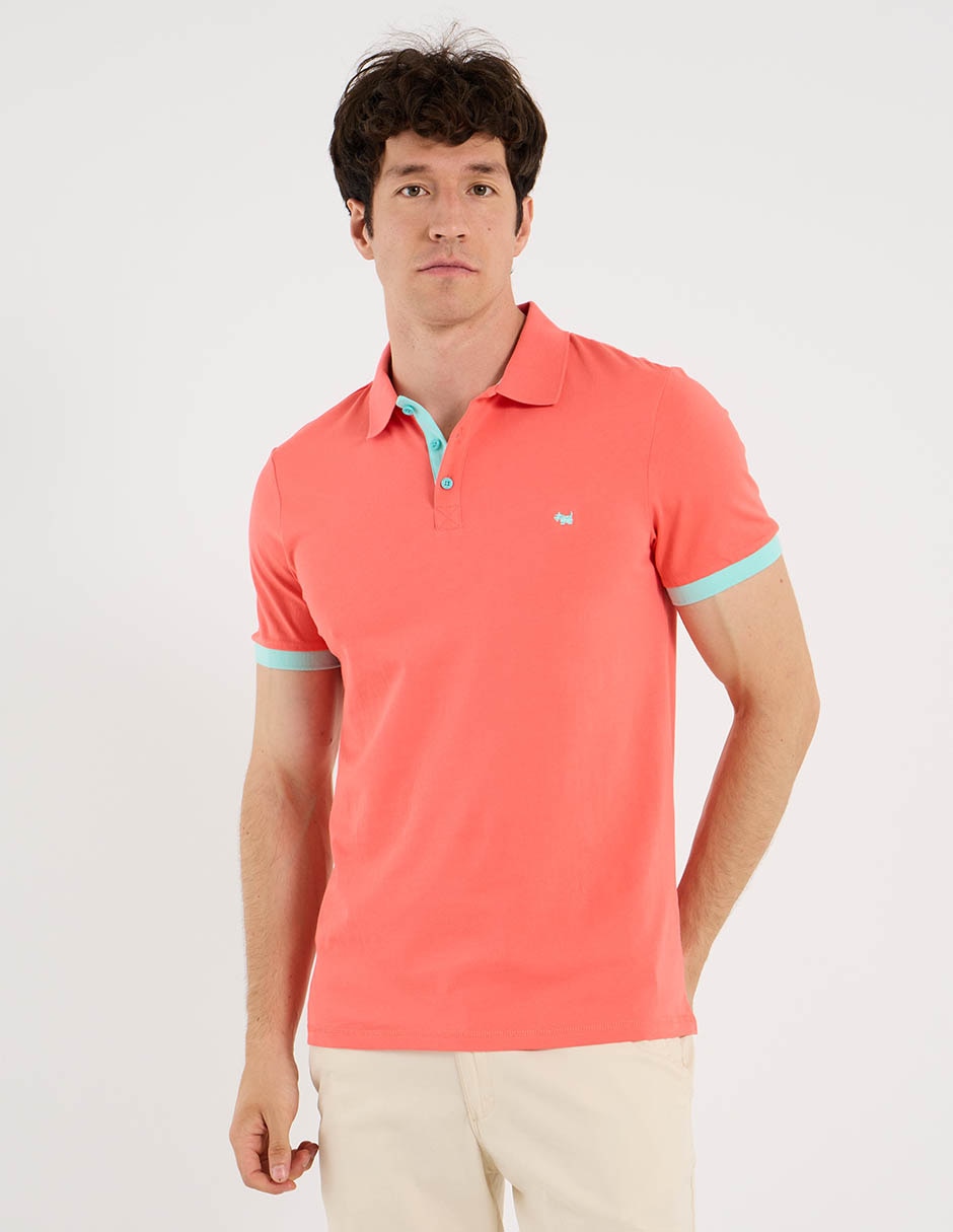 Playera tipo polo para hombre