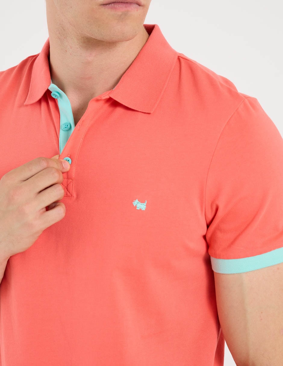 Playera tipo polo M28571 para hombre 5