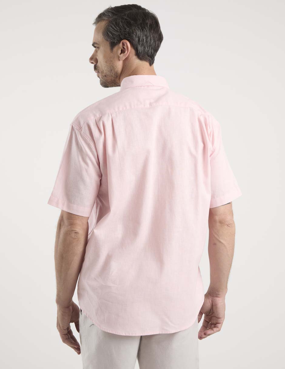 Camisa casual manga corta para hombre 6