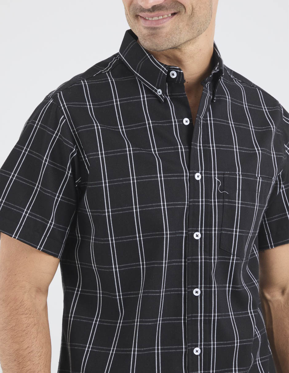 Camisa casual Regent Street manga corta para hombre