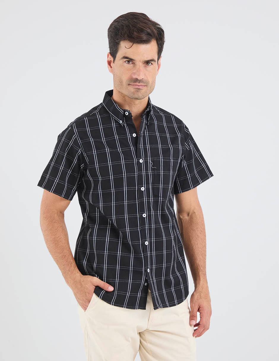 Camisa casual manga corta para hombre Camisa casual manga corta para hombre