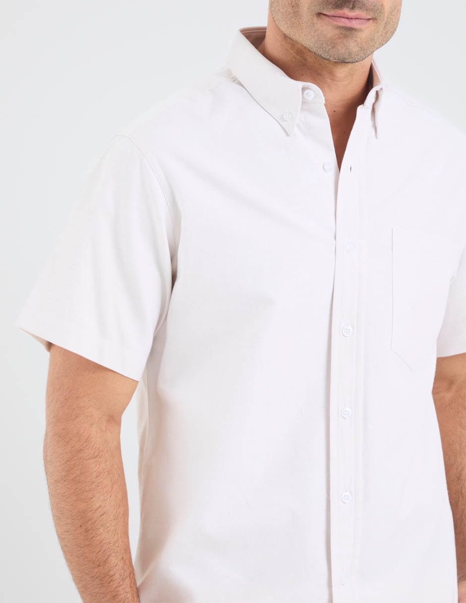 Camisa casual regent street manga corta para hombre